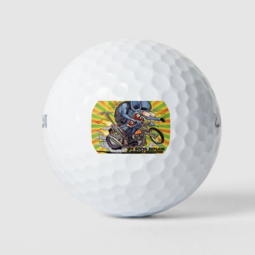 Rat Fink 49 golf balls