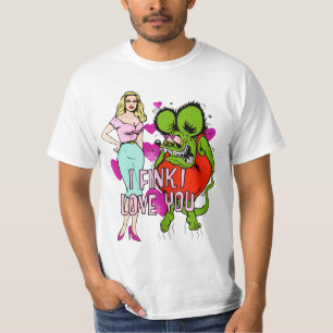 Rat Fink love you T-Shirt