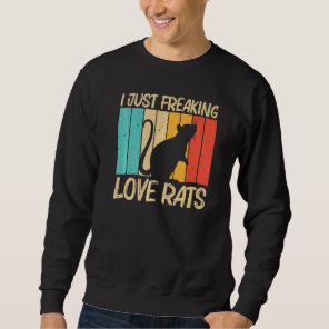 Rat For Men Women Mouse Pet Rodent Rat  11 Sweatshirt