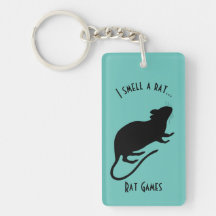 Rat Games Keychain