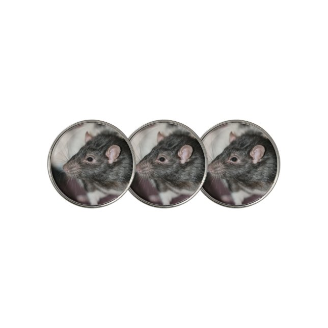 Rat Golf Ball Marker (3 Up)