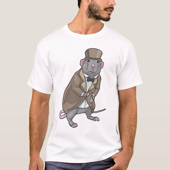 Rat Groom Wedding ring Wedding T-Shirt (Front)