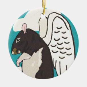 Rat heaven ceramic ornament