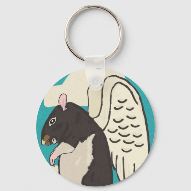 Rat heaven keychain (Front)