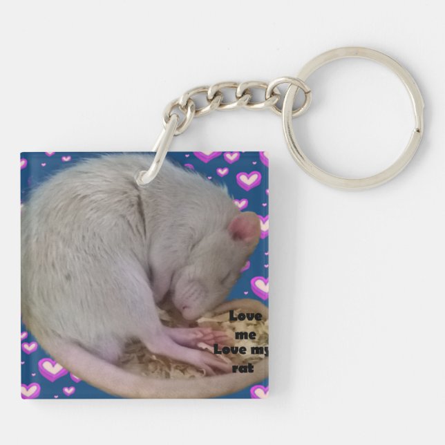 Rat keyring (Back)