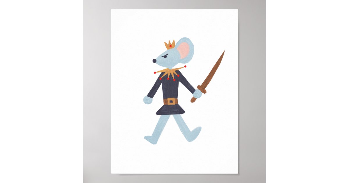 Rat King art print