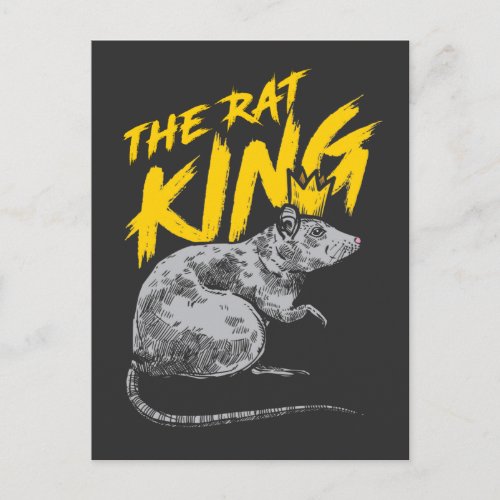 Rat King Mouse Nutcracker Ballet Dance Postcard