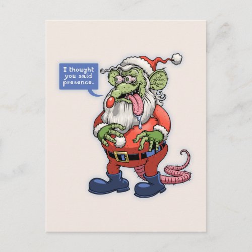 Rat Kringle Postcard