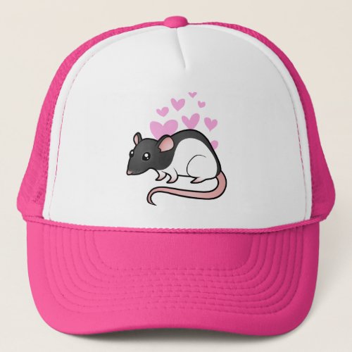 Rat Love Trucker Hat