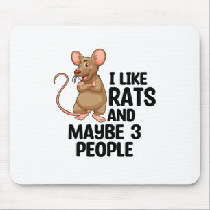 Rat Lover   Rats Pet Rodents Pets Animals Gifts Mouse Pad