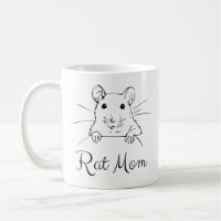 Rat Mom Mug - Cute Pet Rat Mug - Rat Mom Gift