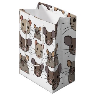 Rat Mouse Mice Animal Party Medium Gift Bag