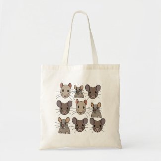 Rat Mouse Mice Tote Bag