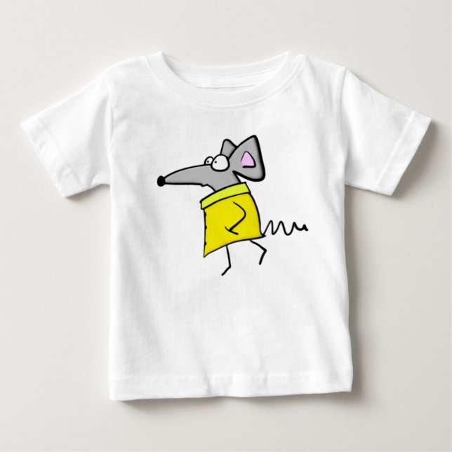 Rat on the Catwalk Baby T-Shirt (Front)