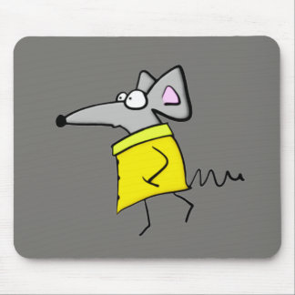 Rat on the Catwalk Mouse Pad