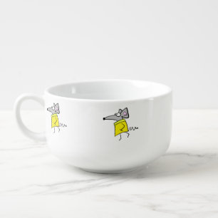 Rat on the Catwalk Soup Mug