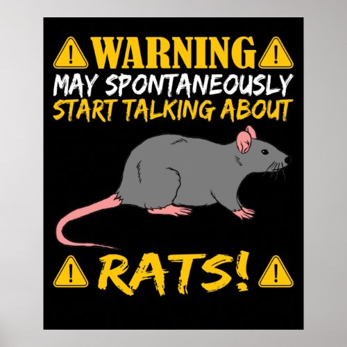Rat owner Talk about Rats Poster
