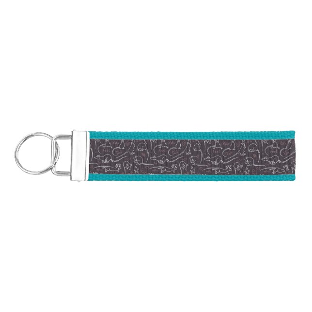 Rat Pack Key Wristlet Wrist Keychain (Keys on Left)