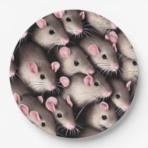 Rat paper plates