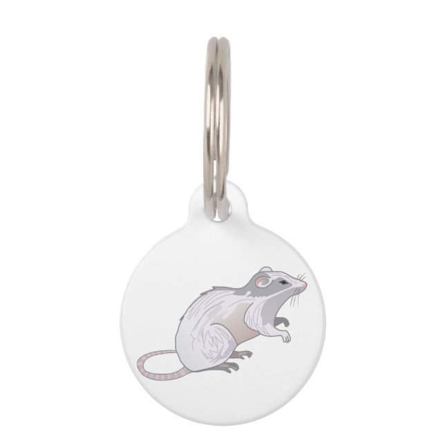 Rat Pet ID Tag (Front)