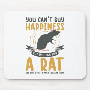 Rat Pet | Rodent Home Rat Animals Gift Mouse Pad