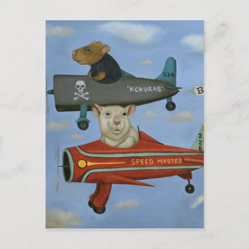 Rat Race 5 Postcard