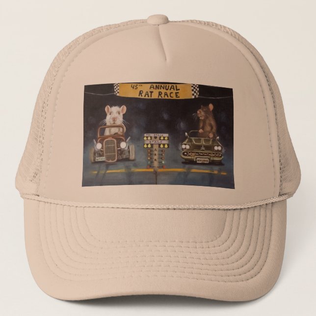 Rat Race Trucker Hat (Front)