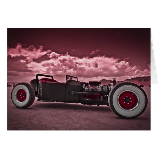 Rat Rod at Bonneville Cards (Front Horizontal)