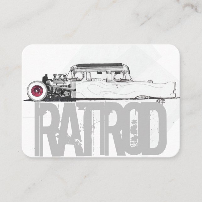 Rat Rod Business Card (Front)