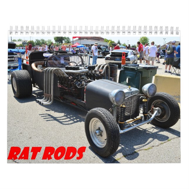Rat Rod Calender Calendar (Cover)