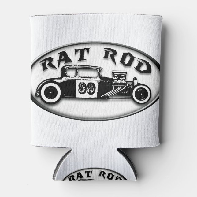 Rat rod car can cooler (Front)