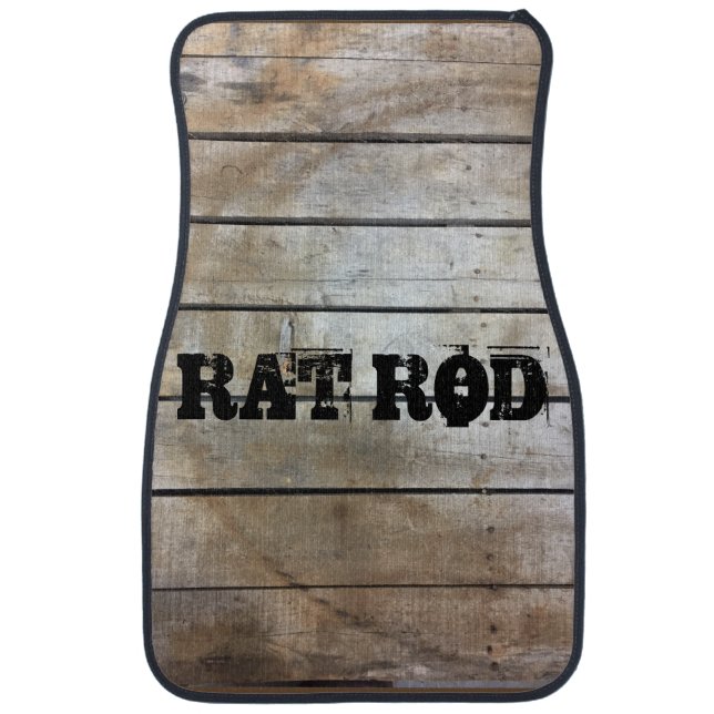 Rat Rod car mats (Front)