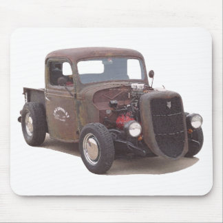 Rat Rod Pickup Mouse Pad
