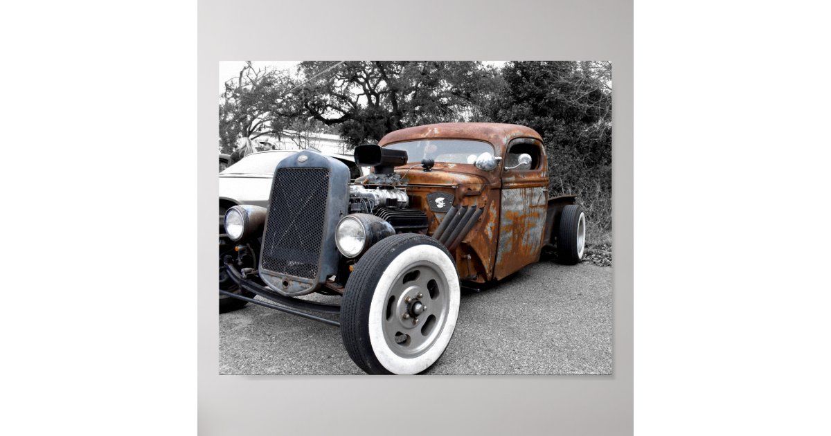 Rat Rod Print | Zazzle
