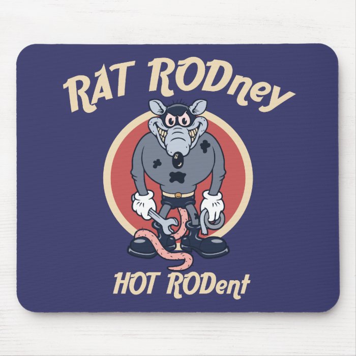 rat rodney1 DKT Mouse Pad