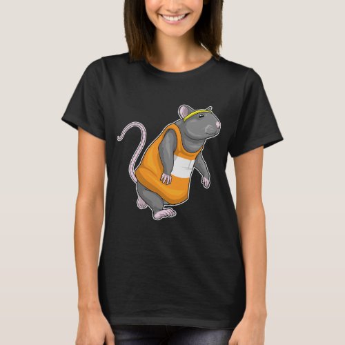 Rat Runner Running Sports T_Shirt