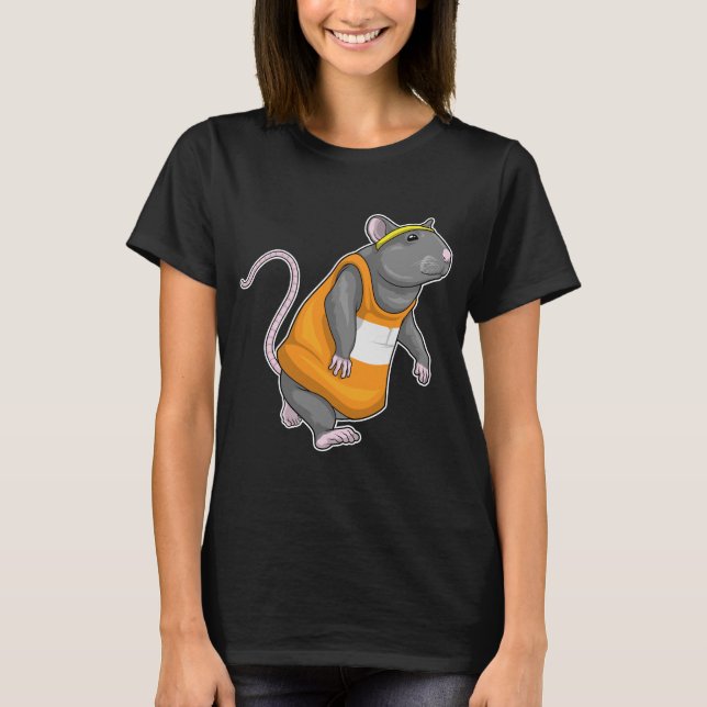 Rat Runner Running Sports T-Shirt (Front)