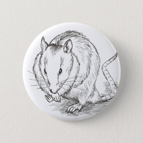 rat sketch button
