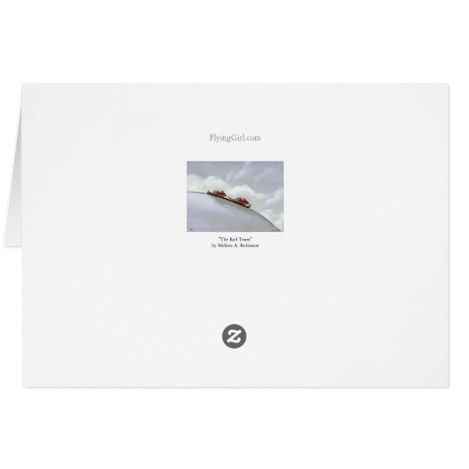 Rat ski team art painting skiing racing rats (Back Horizontal)