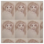 Rat-tastic Rat Cartoon Fabric
