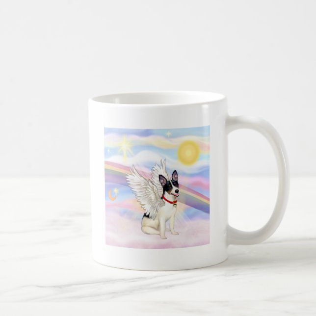 Rat Terrier Angel Coffee Mug (Right)
