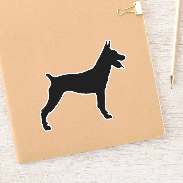 Rat terrier breed sticker (Notebook)