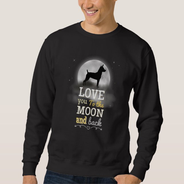 Rat Terrier Dog Breed  2 Sweatshirt (Front)