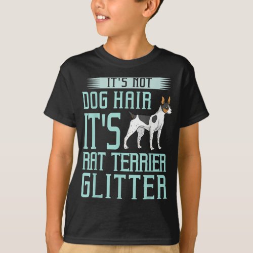 Rat Terrier Dog Gift Puppies Owner Lover T_Shirt