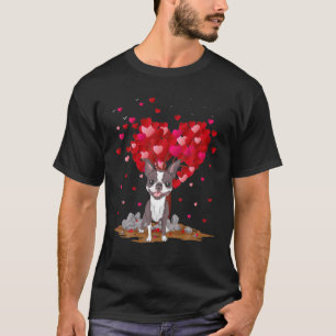 Rat Terrier Dog Lover Heart Shape Rat Terrier Vale T-Shirt