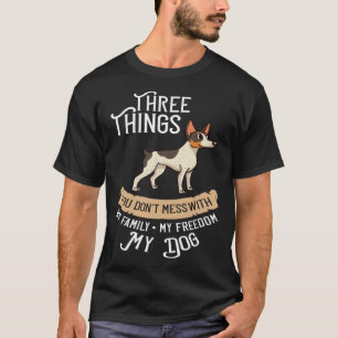 Rat Terrier Dog Puppies Owner 1 T-Shirt