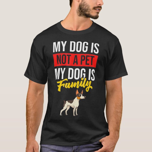 Rat Terrier Dog Puppies Owner Lover _15 T-Shirt (Front)