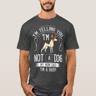 Rat Terrier Dog Puppies Owner Lover _19 T-Shirt