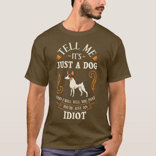 Rat Terrier Dog Puppies Owner Lover _24 T_Shirt