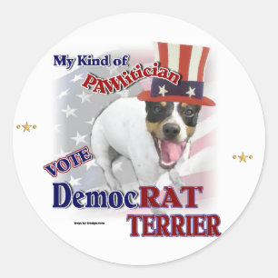 RAT TERRIER Gifts Classic Round Sticker